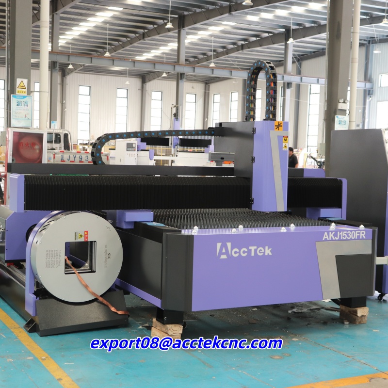Industrial Laser Machine Price - เครื่องตัดไฟเบอร์เลเซอร์ราคาประหยัด พร้อมอุปกรณ์โรตารี่ แบบแกนทรี่ อัตโนมัติ สำหรับงานแปรรูปเหล็ก อลูมิเนียม