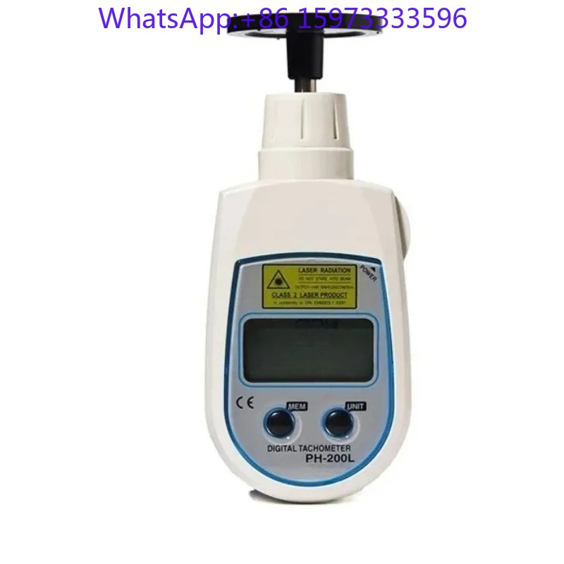 Industrial Laser Tachometer - เครื่องวัดความเร็วรอบแบบดิจิตอล PH-200LC PH-200L เครื่องวัดความเร็วรอบแบบพกพาชนิดเลเซอร์ ไม่ต้องสัมผัส สำหรับใช้งานในอุตสาหกรรม