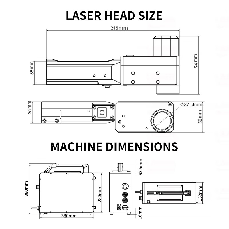 เครื่องทำความสะอาดเลเซอร์แบบพก - Industrial Laser Machine Price บทวิจารณ์และราคา