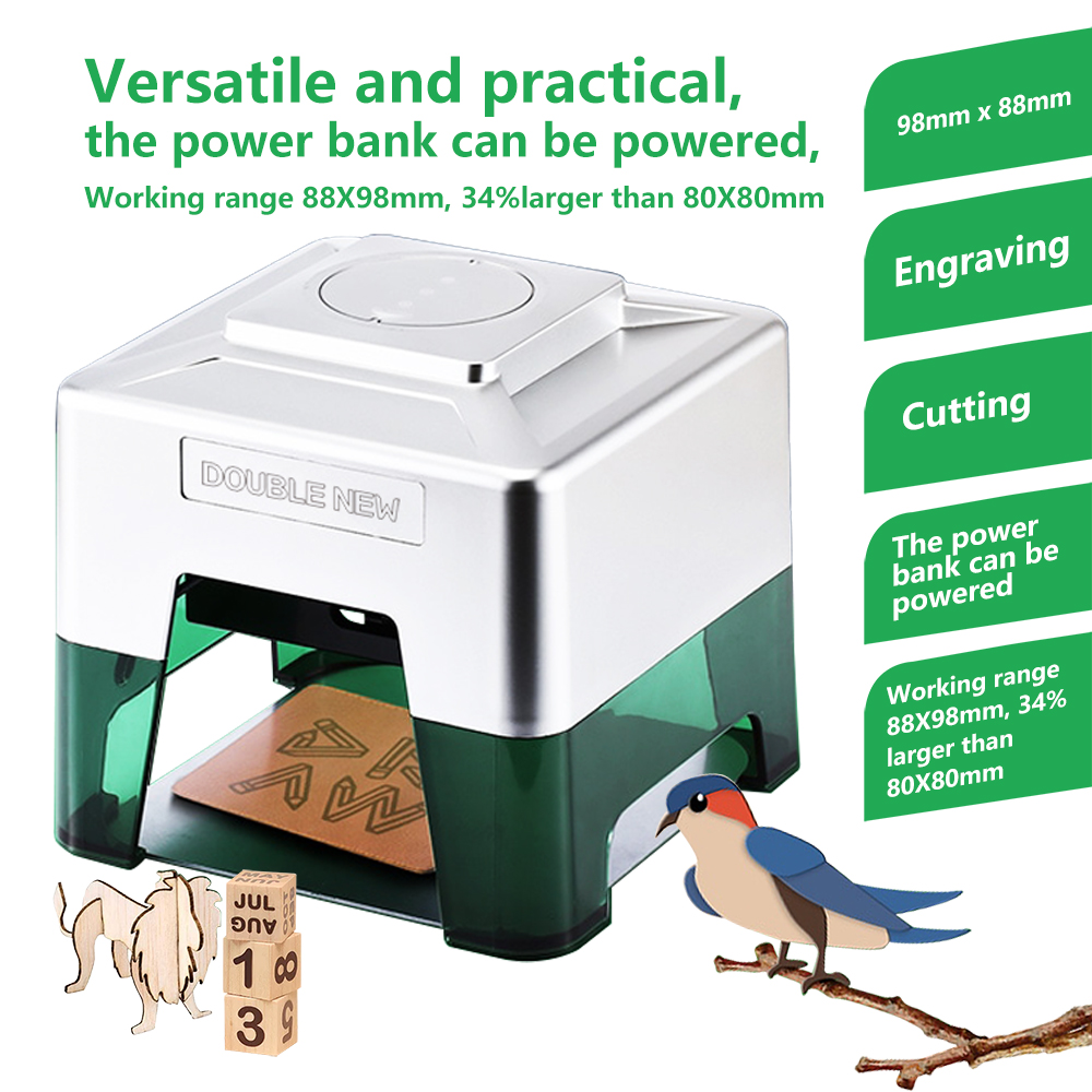 เครื่องแกะสลักเลเซอร์ขนาดเล็ก  - Industrial Laser Printing Machine บทวิจารณ์และราคา