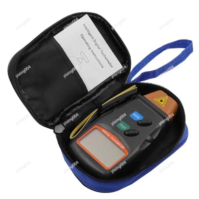 เครื่องวัดความเร็วแบบดิจิตอลด้ - Industrial Laser Tachometer บทวิจารณ์และราคา