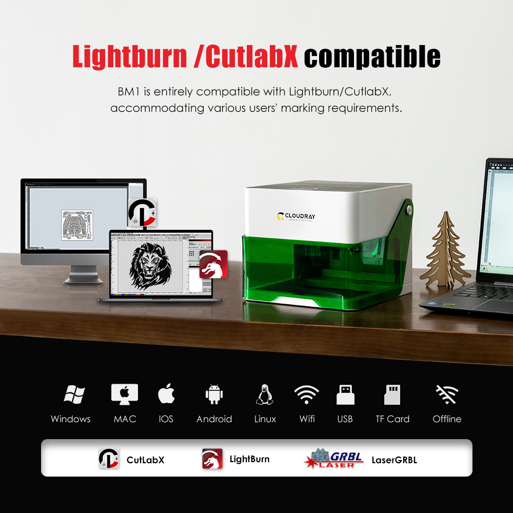 Cloudray 5000mw CNC มินิเลเซอร - Industrial Laser Removal บทวิจารณ์และราคา