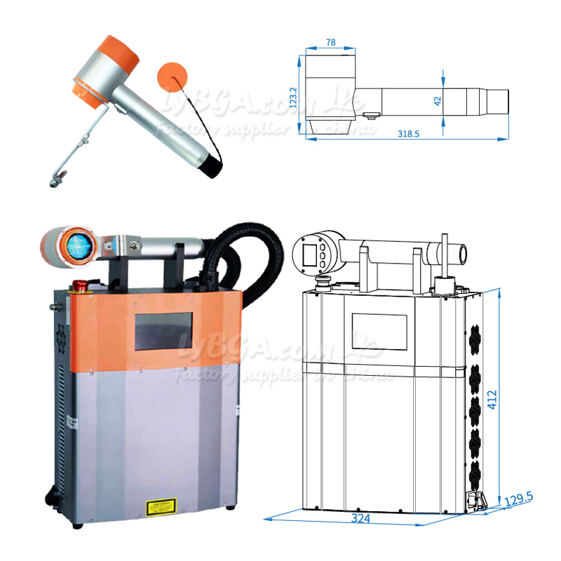 เครื่องทำความสะอาดด้วยเลเซอร์พ - Industrial Laser Removal บทวิจารณ์และราคา