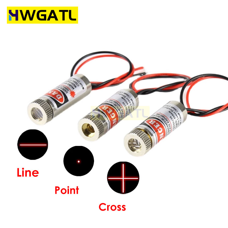 650nm 5mW จุดสีแดง/สาย/โมดูลเล - Industrial Laser Line บทวิจารณ์และราคา