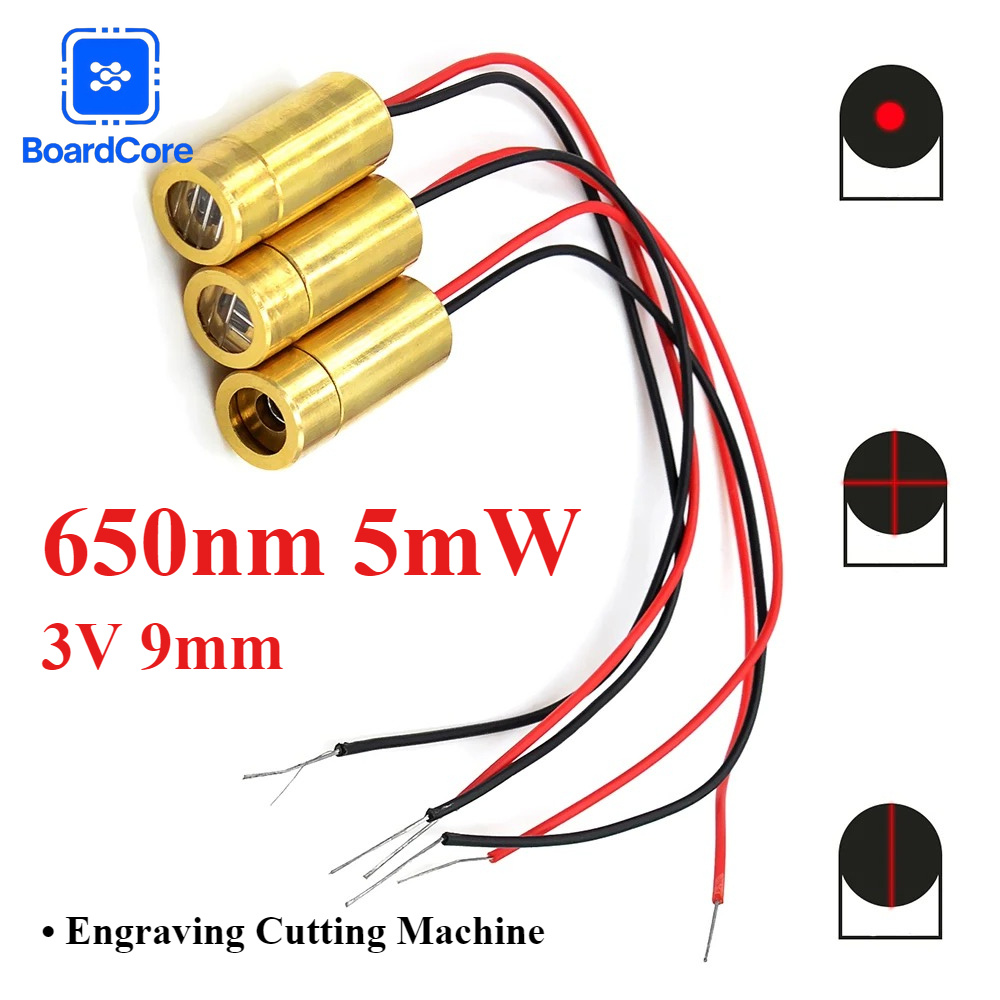 หัวเลเซอร์สีแดงขนาดเล็ก 650 นา - Industrial Laser Table บทวิจารณ์และราคา