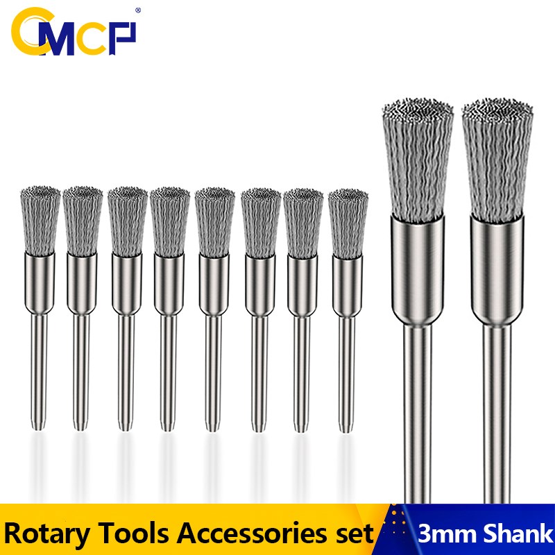 CMCP แปรงลวดเหล็กชุด 3.0mm Sha - Cnc Router Bit บทวิจารณ์และราคา