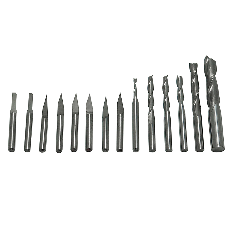 ชุดเครื่องมือตัด 14 in 1 ขนาด  - Cnc Router Bit บทวิจารณ์และราคา